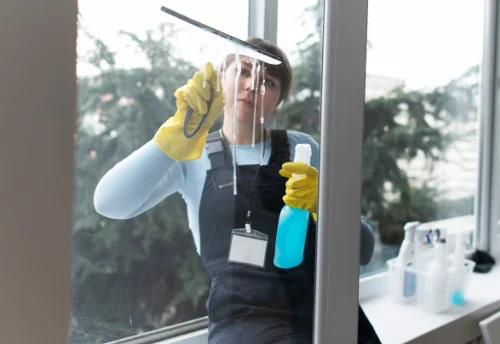 Nettoyage de vitres intérieures et extérieures à Carbini